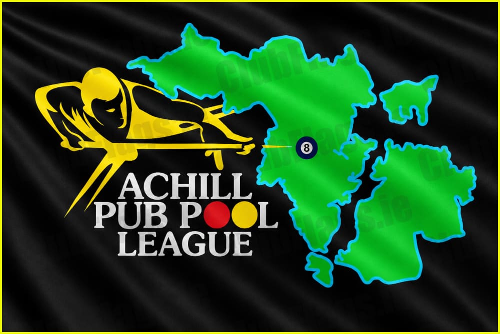 Achill Pub Pool League Flag - GAA Clubs