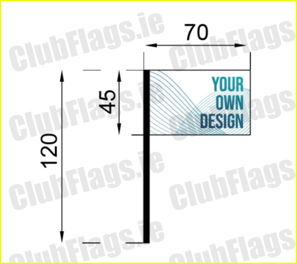 Achill Rovers Football Club Flag - Football Clubs