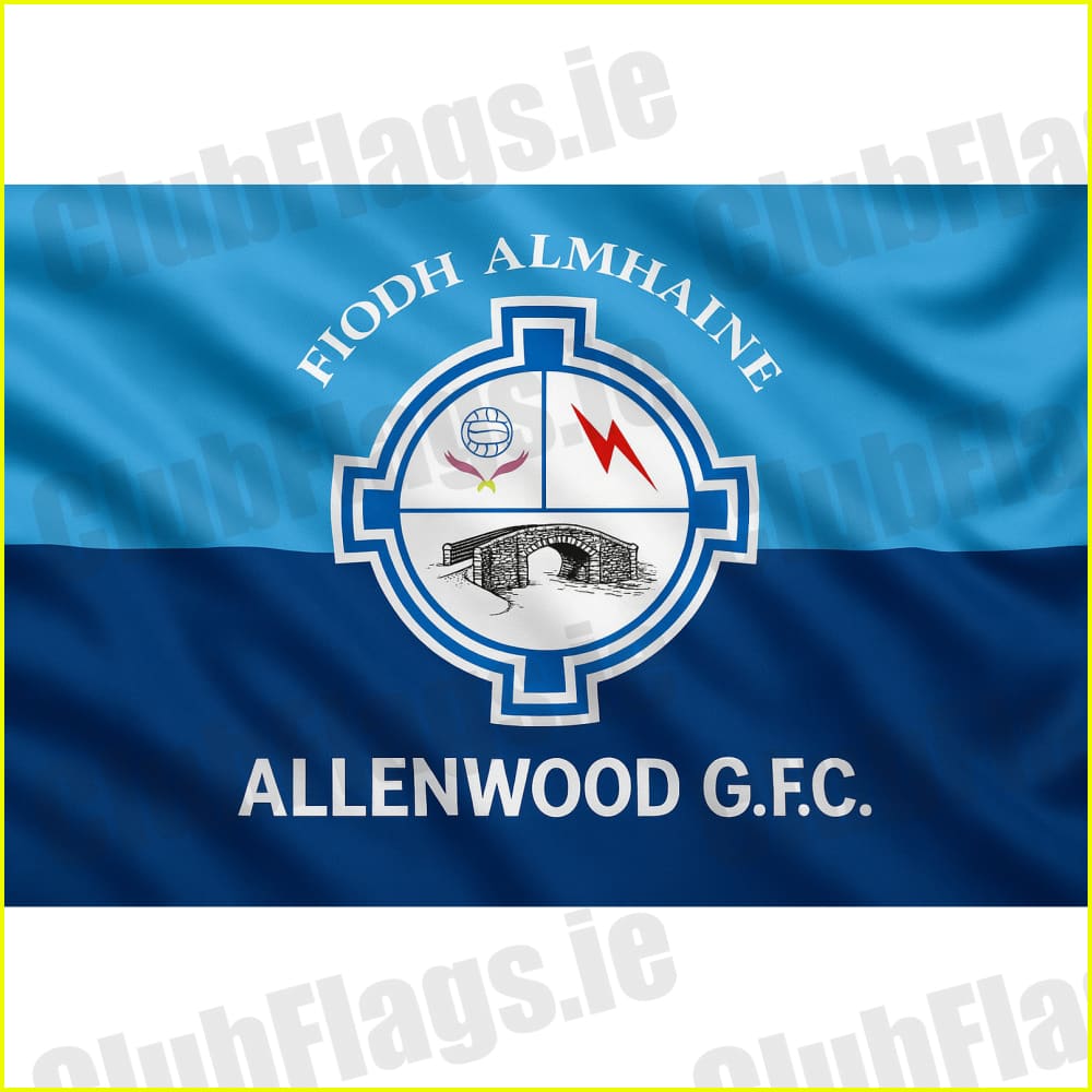Allenwood GAA club flag artwork - ClubFlags.ie
