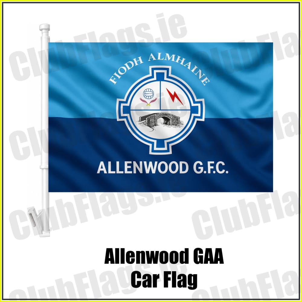 Allenwood GAA Car Flag - ClubFlags.ie