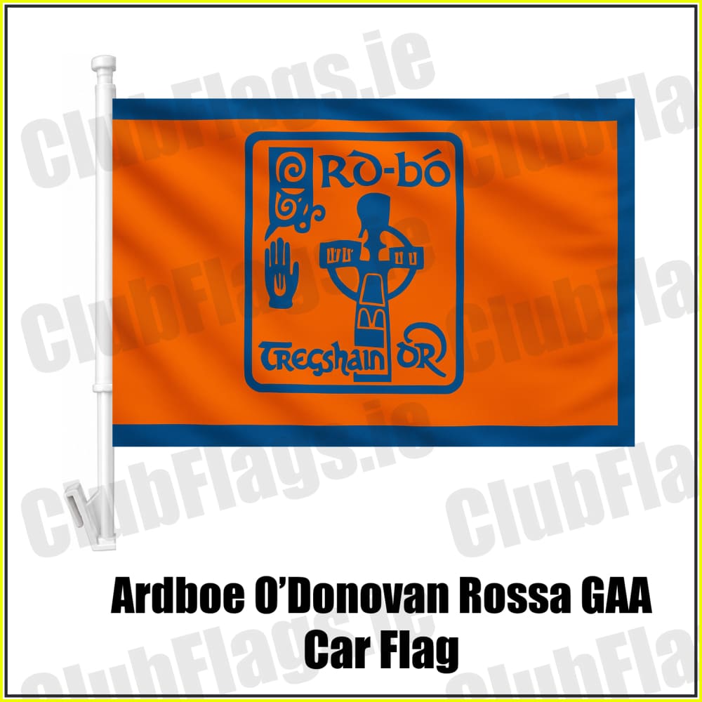 Ardboe O’Donovan Rossa GAA Car Flag - ClubFlags.ie