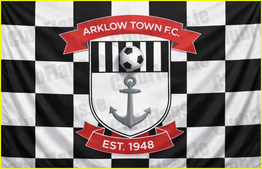 Arklow Town FC Flag - GAA Clubs