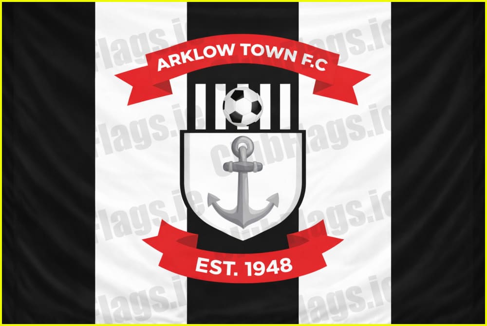Arklow Town FC Flag - GAA Clubs