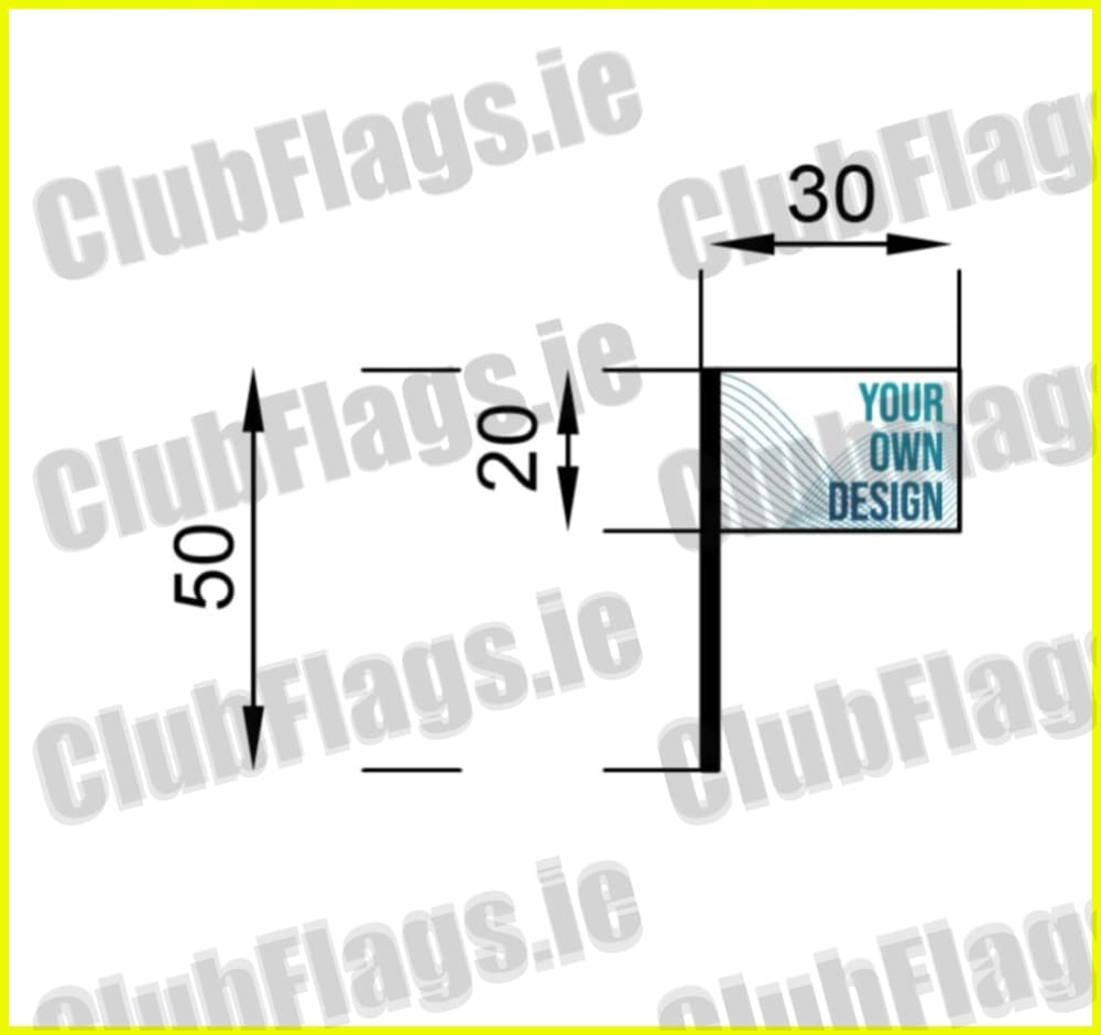 Achill Rovers Football Club Flag - Football Clubs