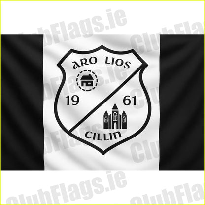 Arles-Killeen GAA club flag artwork - ClubFlags.ie