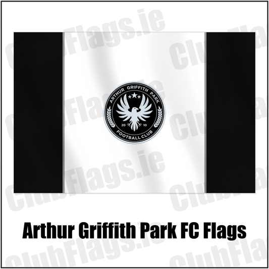 Arthur Griffith Park FC Flags with the club crest and colours, Dublin Football - ClubFlags.ie