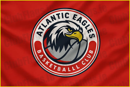 Atlantic Eagles Basketball Club Flag - Basketball Clubs