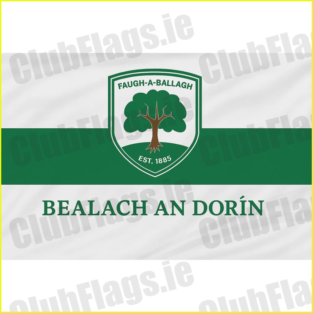 Ballaghaderreen GAA club flag artwork - ClubFlags.ie