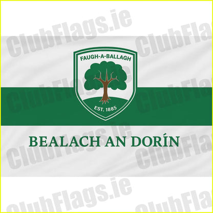 Ballaghaderreen GAA club flag artwork - ClubFlags.ie