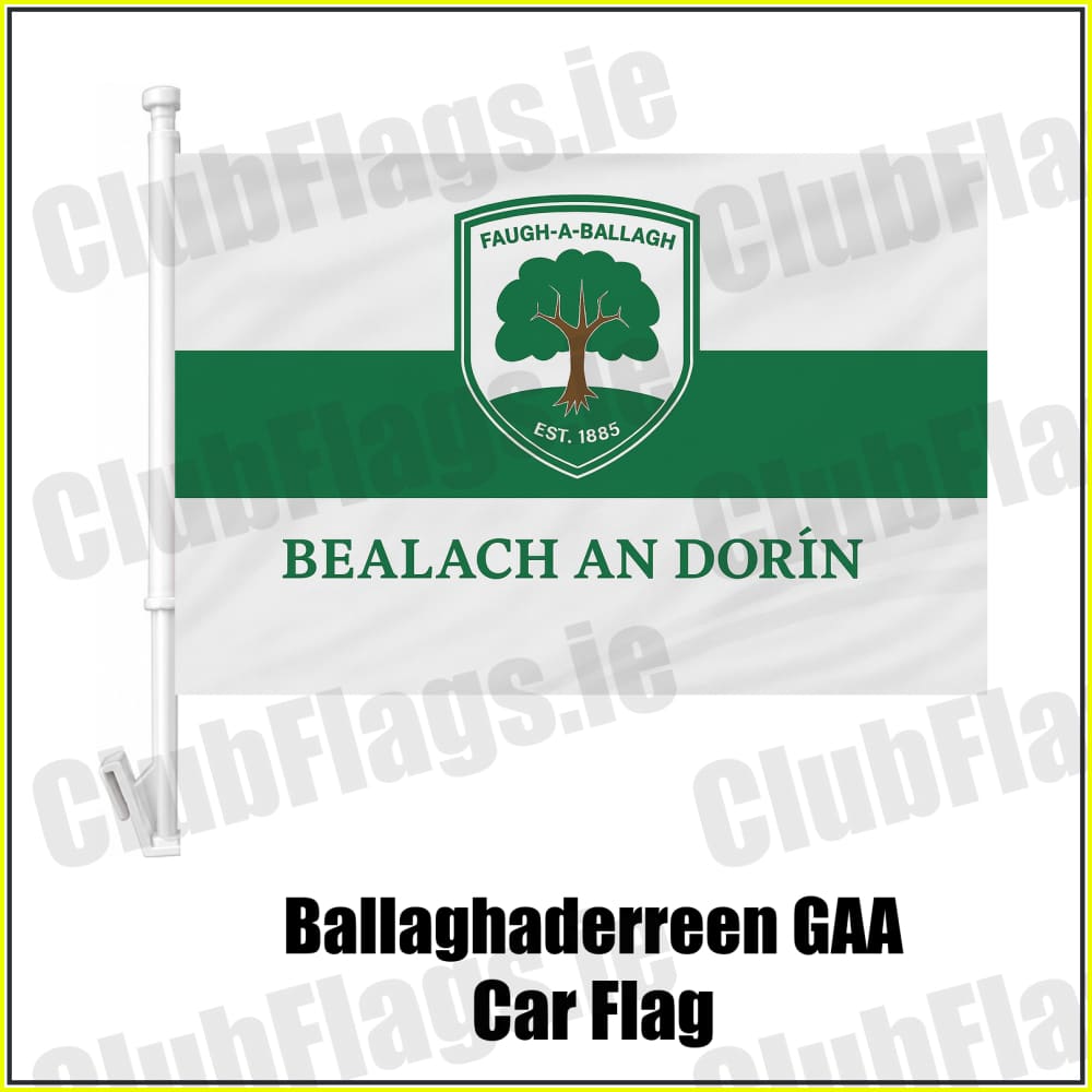 Ballaghaderreen GAA Car Flag - ClubFlags.ie