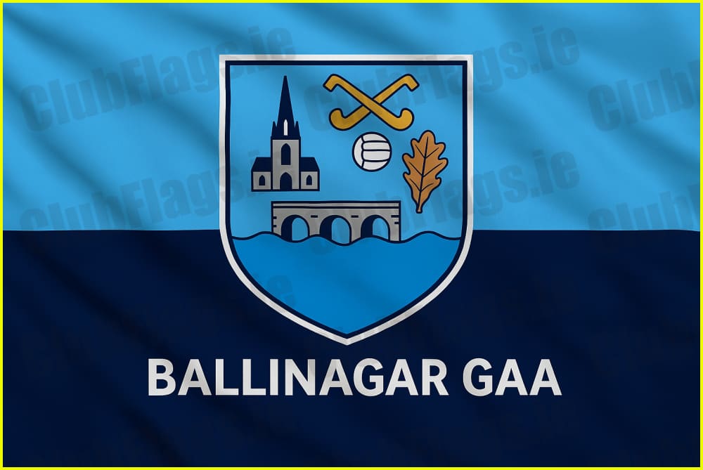 Ballinagar GAA Club Flag - GAA Clubs