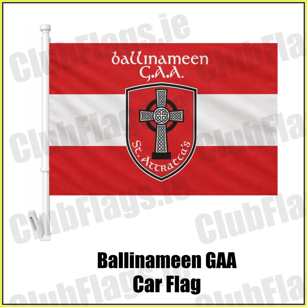 Ballinameen GAA Car Flag - ClubFlags.ie