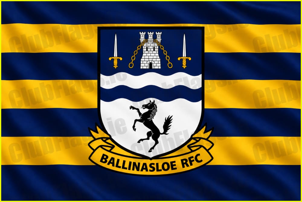 Ballinasloe Rugby Club Flag - GAA Clubs