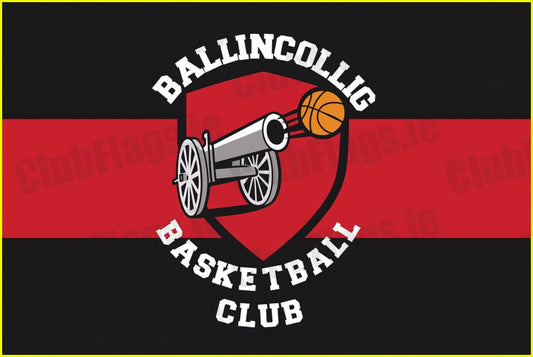 Ballincollig Basketball Club Flag - Basketball Club