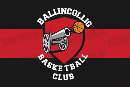 Ballincollig Basketball Club Flag - Basketball Club