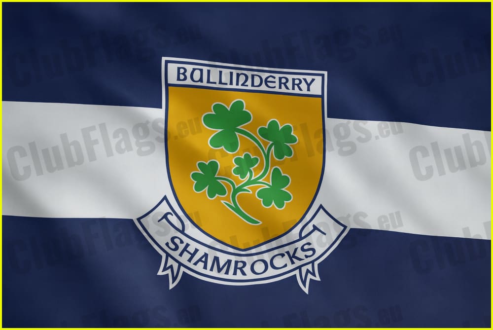 Ballinderry Shamrocks GAA Club Flag GAA Clubs