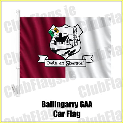 Ballingarry GAA Car Flag - ClubFlags.ie