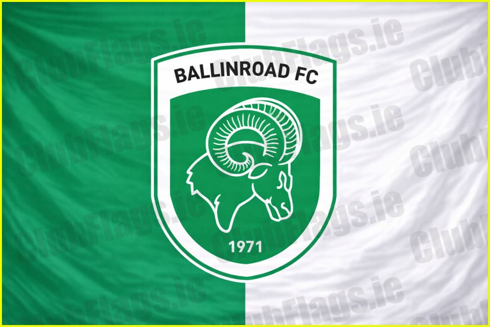 Ballinroad FC Flag - Football Clubs