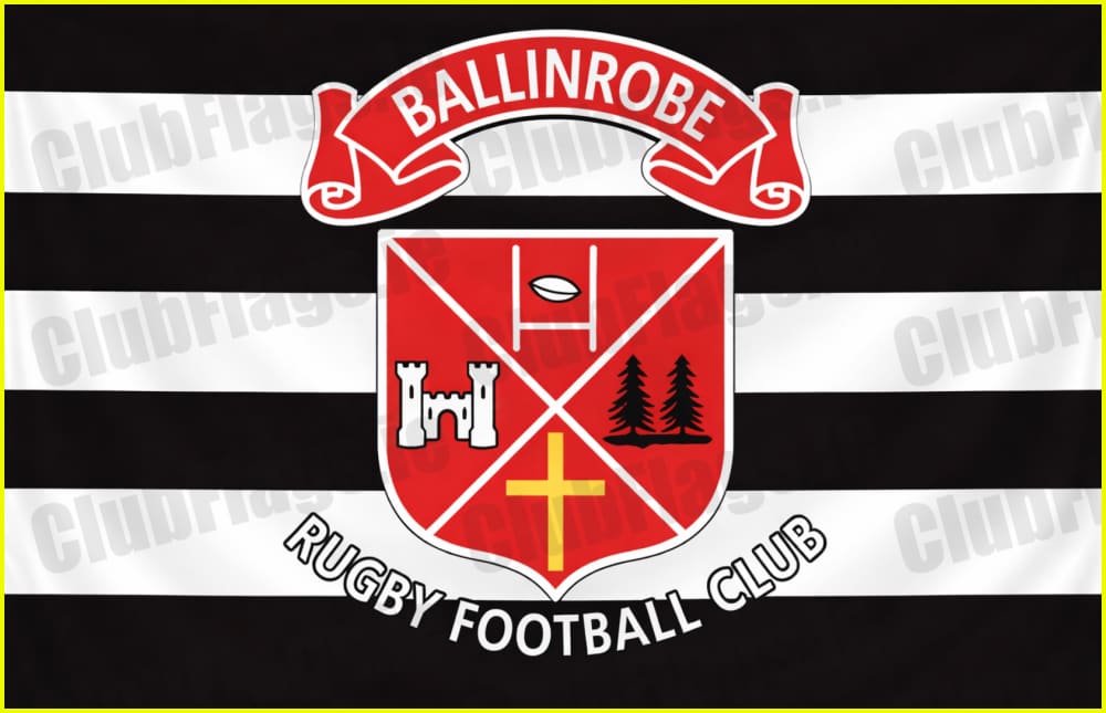 Ballinrobe Rugby Club Flag - GAA Clubs