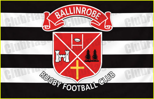 Ballinrobe Rugby Club Flag - GAA Clubs