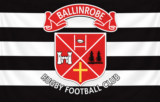Ballinrobe Rugby Club Flag - GAA Clubs