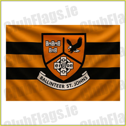 Ballinteer St Johns GAA club flag artwork - ClubFlags.ie