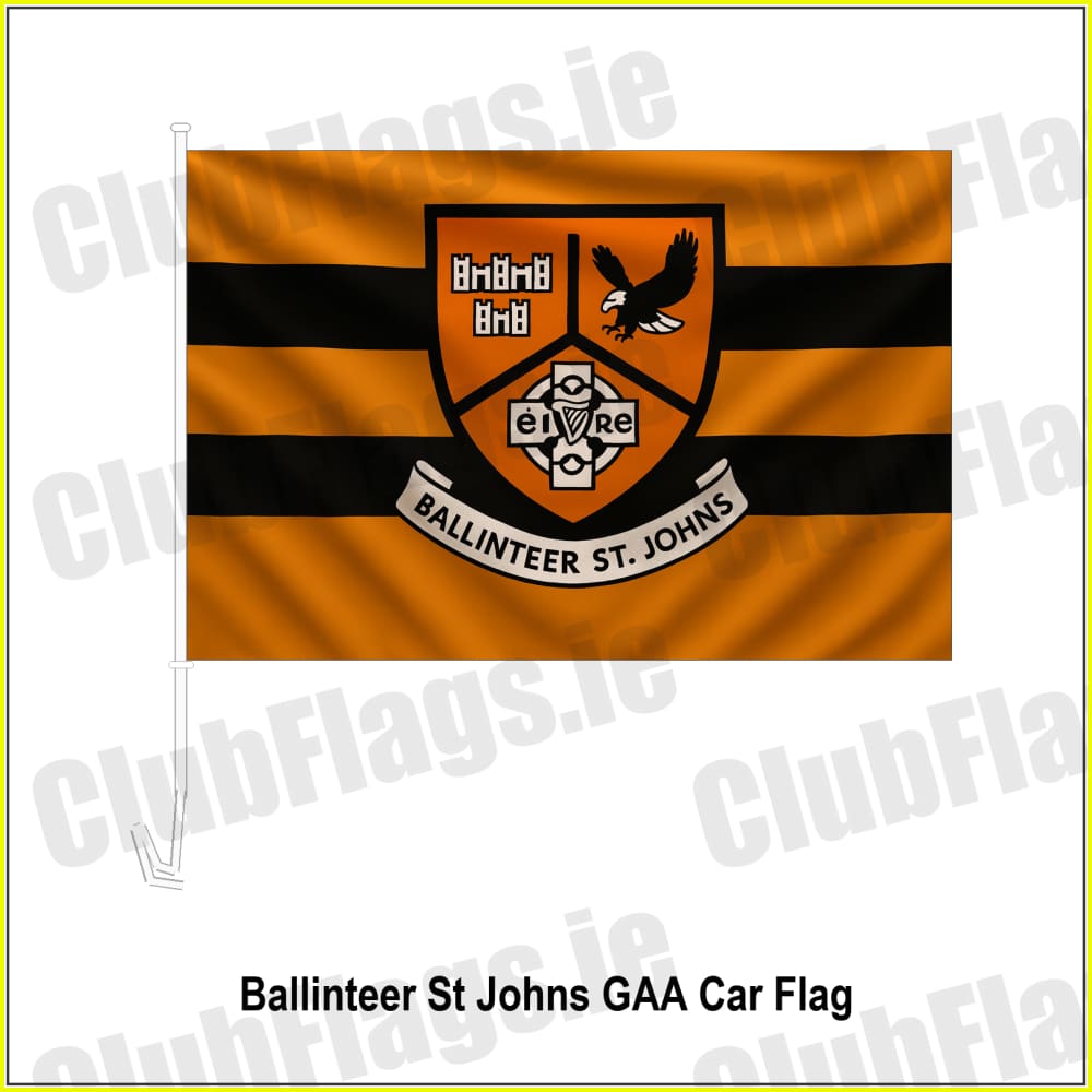Ballinteer St Johns GAA Car Flag - ClubFlags.ie