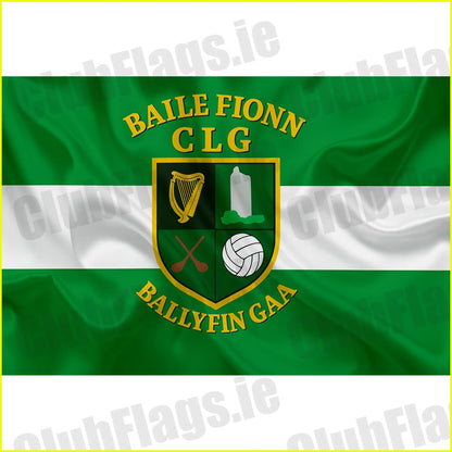 Ballyfin GAA club flag artwork - ClubFlags.ie