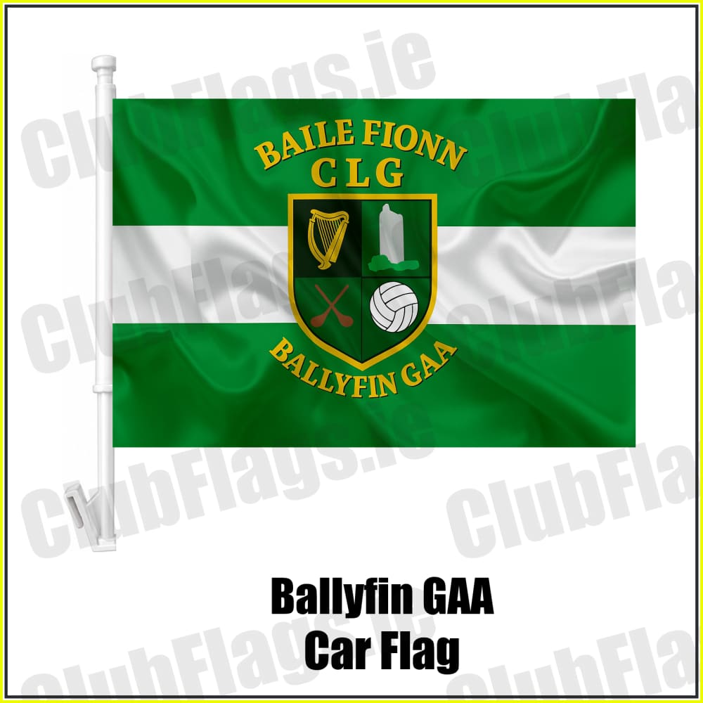 Ballyfin GAA Car Flag - ClubFlags.ie