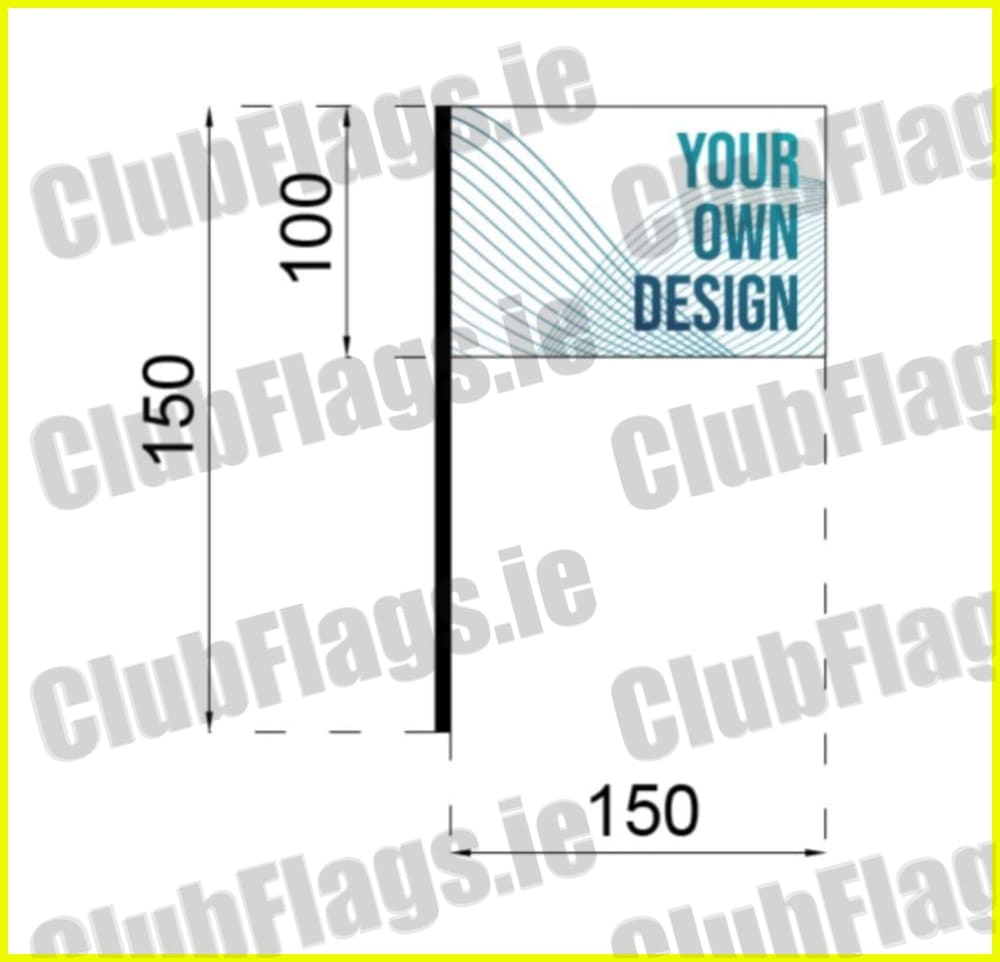 Achill Rovers Football Club Flag - Football Clubs