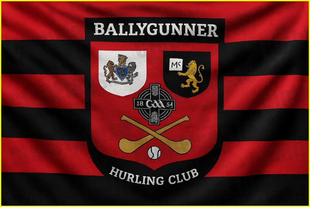 Ballygunner Hurling Club Flag - GAA Clubs