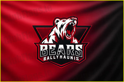 Ballyhaunis Bears Basketball Club Flag - Basketball Clubs