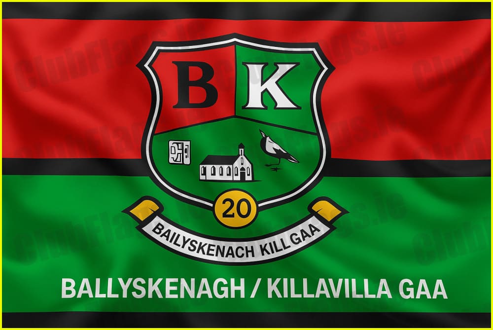 Ballyskenagh Killavilla GAA Club Flag - GAA Clubs