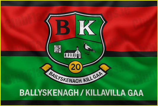 Ballyskenagh Killavilla GAA Club Flag - GAA Clubs