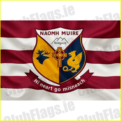 Banagher St Marys GFC club flag artwork - ClubFlags.ie