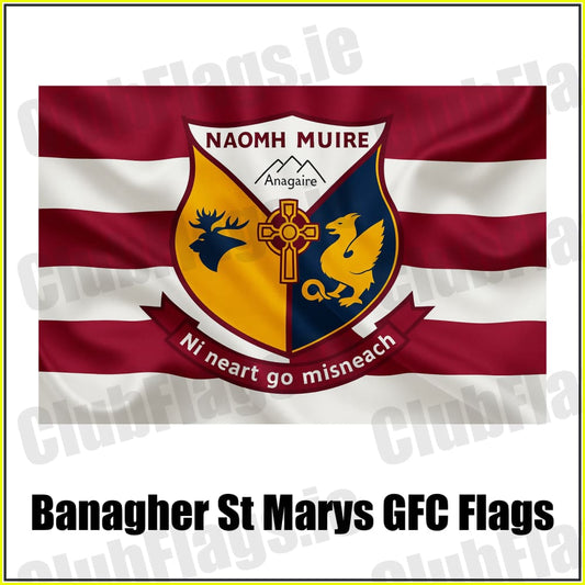 Banagher St Marys GFC Flags - ClubFlags.ie