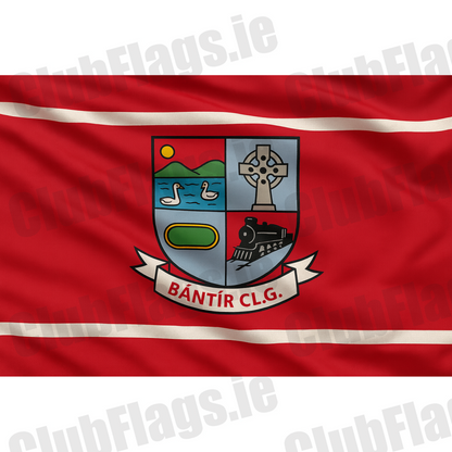 Banteer GAA club flag artwork - ClubFlags.ie