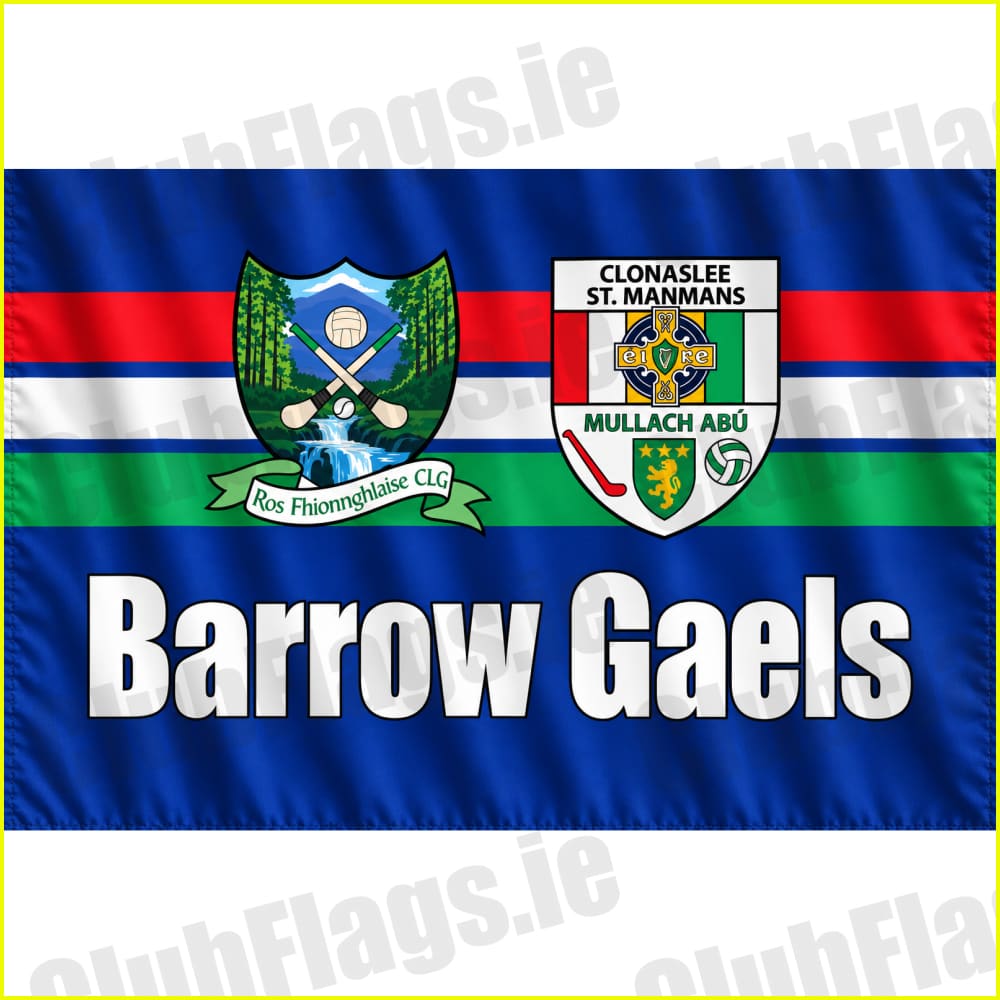 Barrow Gaels GAA club flag artwork - ClubFlags.ie