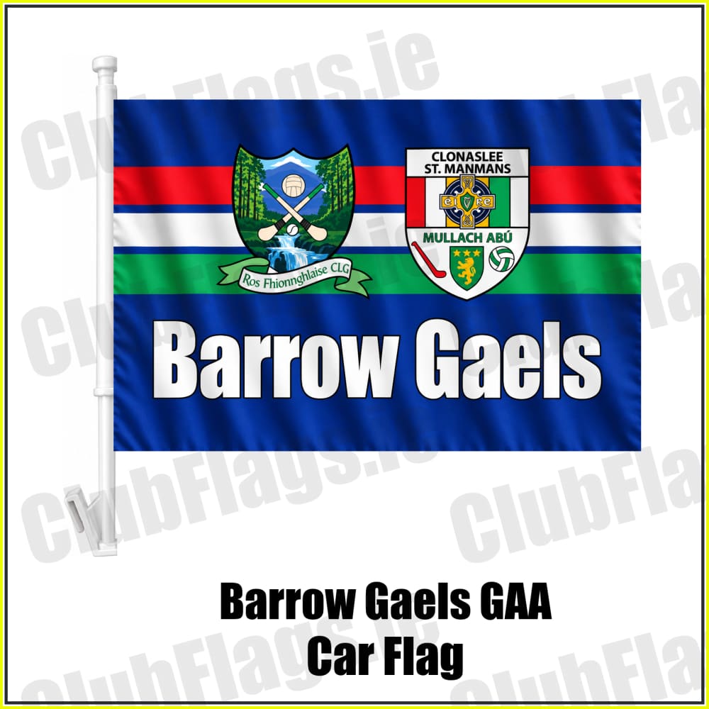 Barrow Gaels GAA Car Flag - ClubFlags.ie