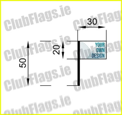 Achill Rovers Football Club Flag - Football Clubs