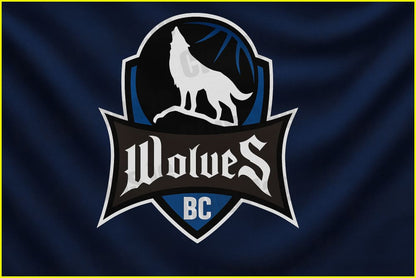 BC Wolves Basketball Club Flags - Basketball Clubs