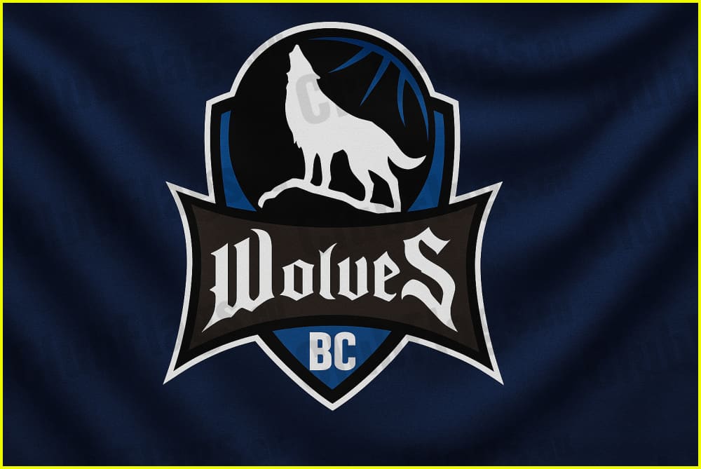 BC Wolves Basketball Club Flags
