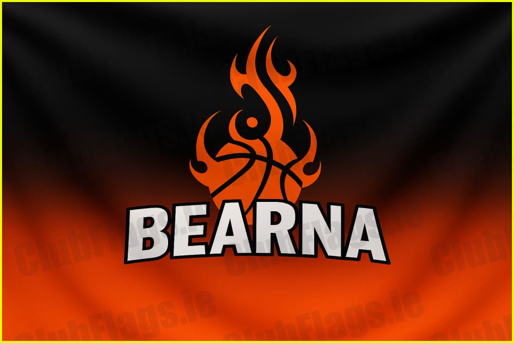 Bearna Galway Basketball Club Flag - Basketball Clubs
