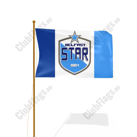 Belfast Star Basketball Club Flag Basketball Club