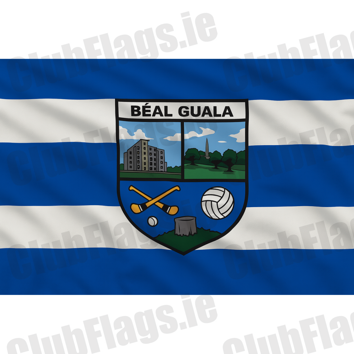 Belgooly GAA club flag artwork - ClubFlags.ie
