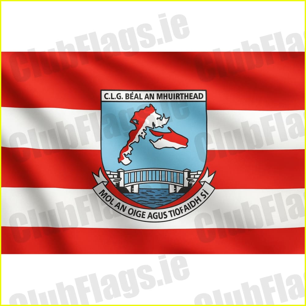 Belmullet GAA club flag artwork - ClubFlags.ie