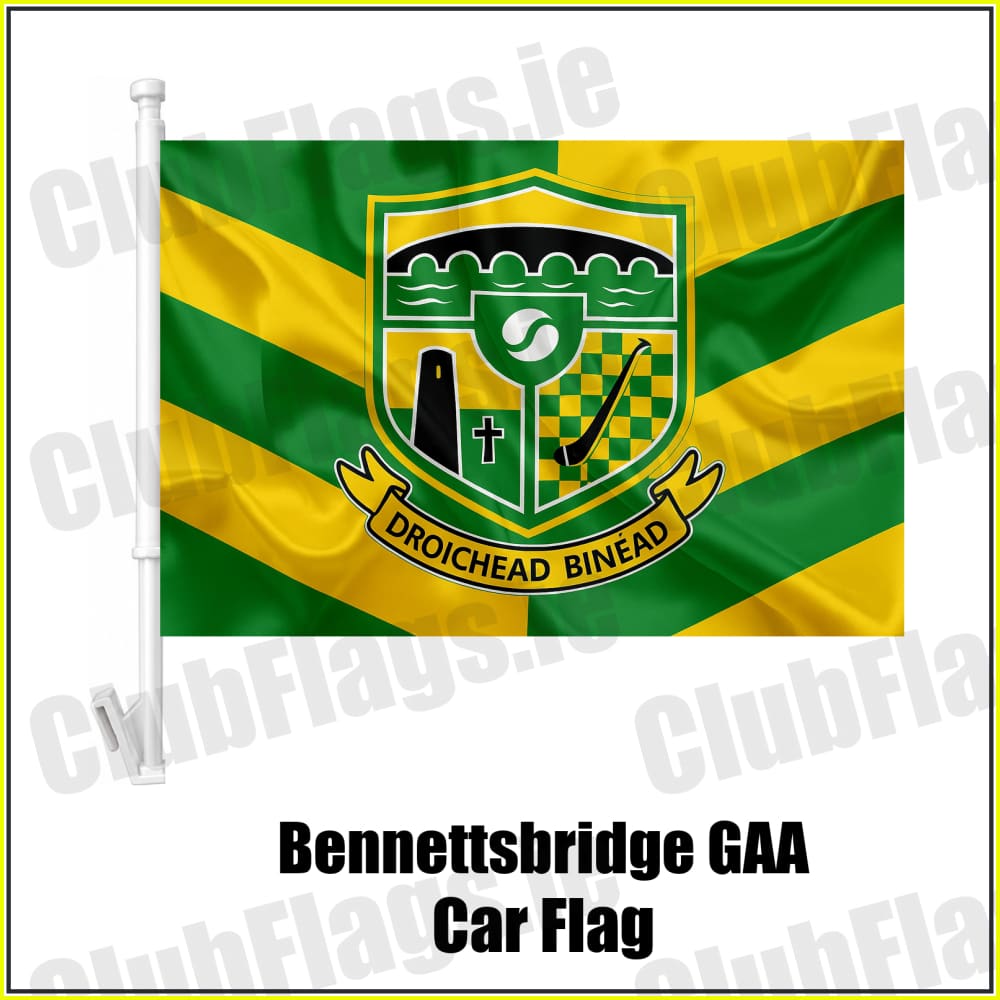 Bennettsbridge GAA Car Flag - ClubFlags.ie