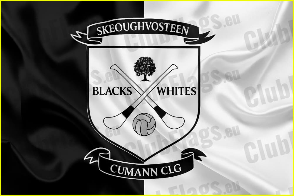 Blacks and Whites GAA Club Flag GAA Clubs