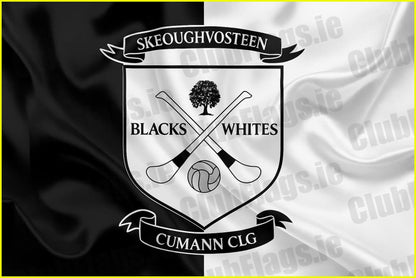 Blacks and Whites GAA Club Flag - GAA Clubs
