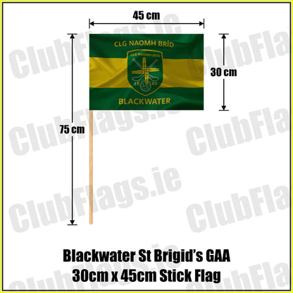 Blackwater St Brigid’s GAA 30cm x 45cm Stick Flag - ClubFlags.ie